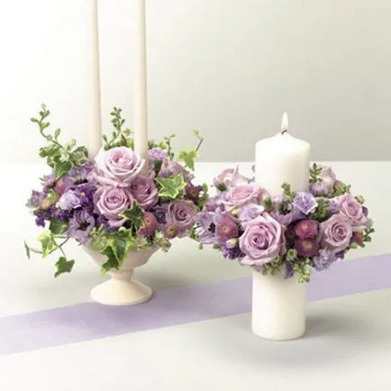 Flori pe masă, la o nunta - aranjamente florale originale (tabel) Flori pe masă, la o nunta - aranjamente florale originale