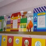 Design Group în pereții proiectului grădiniță spațiilor, ținând seama de activitățile copiilor