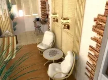 Design-ul de la balcon, 24 de fotografii de interioare frumoase, sfaturi, cum de a alege finisaj pentru decor (balcon de design în apartament) Design-ul de la balcon, 24 de fotografii de interioare frumoase, sfaturi, cum de a alege finisaj pentru decorare