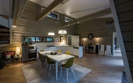 Design-ul de bucătărie-sufragerie (72 fotografii) Interior 2017 - idei moderne, stilul clasic (2017) Design-bucătărie-sufragerie (72 fotografii) de interior 2017 - idei moderne, în stil clasic