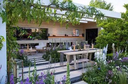 Zona de design zonă suburbană de relaxare la fotografii cabana 33