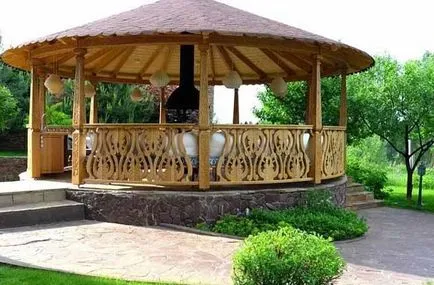 Zona de design zonă suburbană de relaxare la fotografii cabana 33