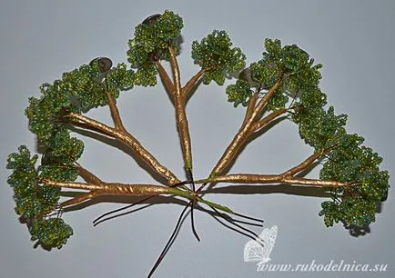 diagrama țese, foto și video ateliere Money Tree Bead