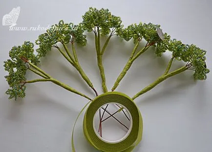 diagrama țese, foto și video ateliere Money Tree Bead