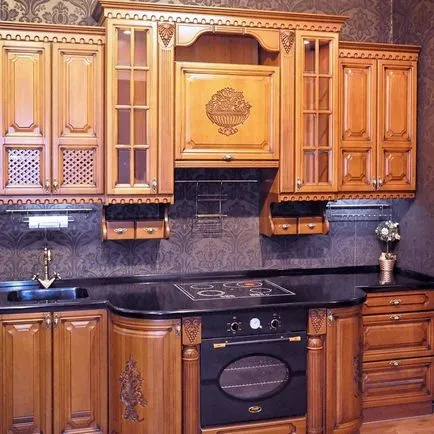 Proiectare bucătăria clasică 15 fotografii (poze) Design-bucătăria clasică 15 fotografie
