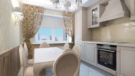 Design de bucătărie în stil clasic caracteristici foto