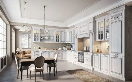 Design de bucătărie în stil clasic caracteristici foto