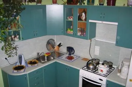 Design-o bucătărie mică - 40 fotografii de interior reale