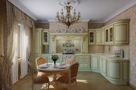 Design de bucătărie în stil clasic - 65 interioare fotografie