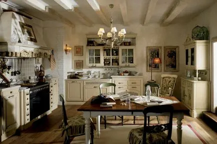 Design de bucătărie în stil clasic caracteristici foto