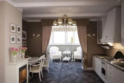 Design de bucătărie în stil clasic caracteristici foto