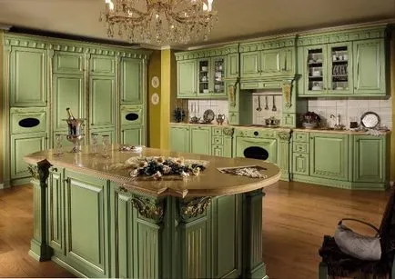 Design de bucătărie în stil clasic caracteristici foto