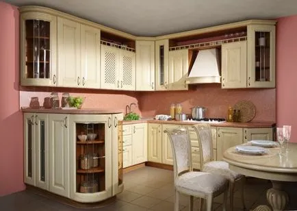 Design de bucătărie în stil clasic caracteristici foto