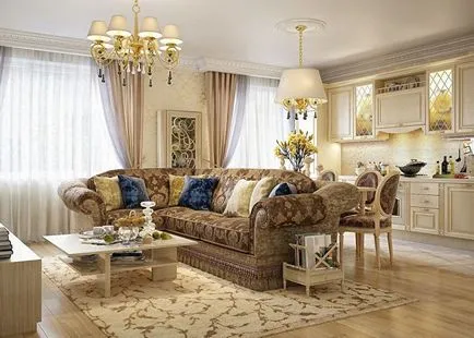 Design de bucătărie în stil clasic - 65 interioare fotografie