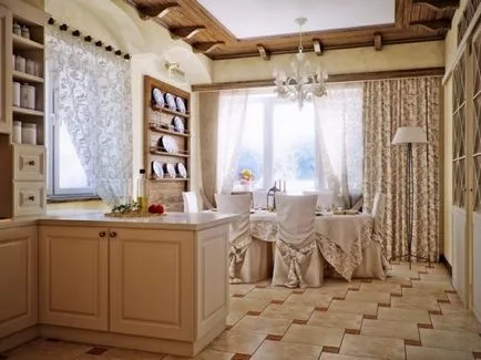 Design de bucătărie în stil clasic caracteristici foto