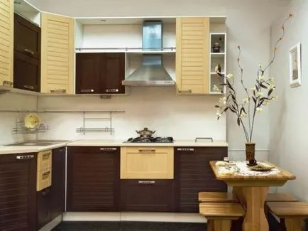 Design-o bucătărie mică - 40 fotografii de interior reale