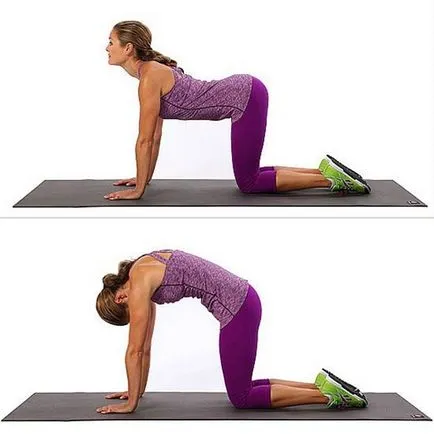 exerciții Acasă pentru slăbire abdomen, coapse, șolduri, cu fotografii