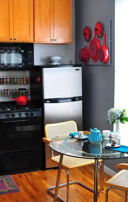 Design-o bucătărie mică - 40 fotografii de interior reale