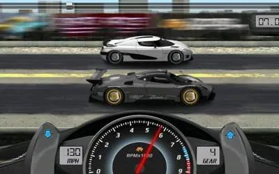 Drag Racing hacking o mulțime de bani pentru Android