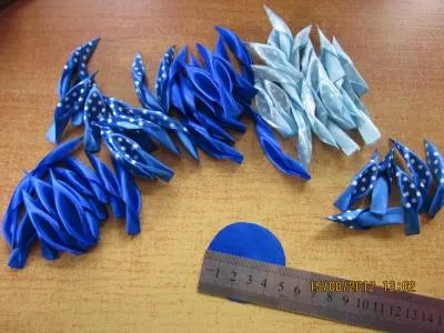 Acasă zână - un maestru dalie microni clasa ac kanzashi (autor mamaol)