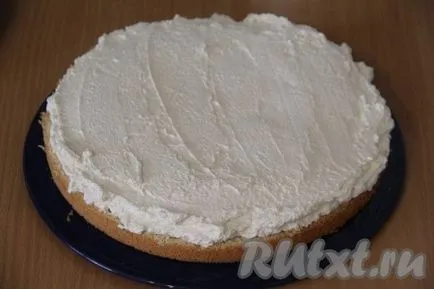 tort cu două nivele la domiciliu - reteta cu fotografii