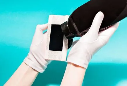 Experiment pentru a scăpa de zgârieturi pe telefonul smartphone (zgârieturi) Experiment pentru a scăpa de zgârieturi pe telefonul smartphone