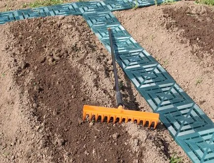 Căi între paturile de la cabana lui mâini fotografie (track) Căi între paturile din țară cu propriile mâini fotografie