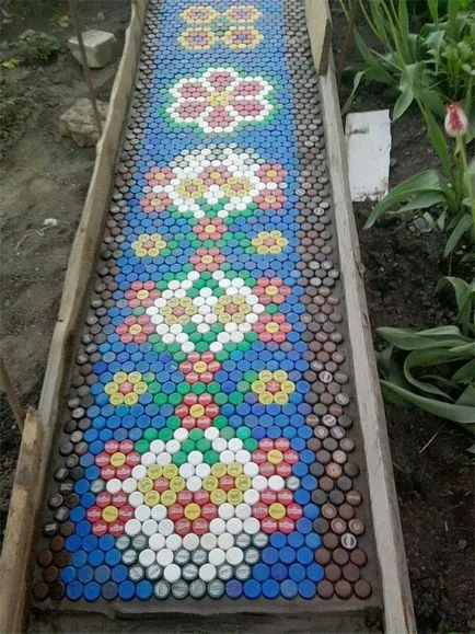 Căi între paturile de la cabana lui mâini fotografie (dacha) Căi între paturile din țară cu propriile mâini fotografie