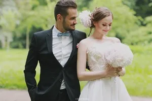 Florării în detaliu nunta bujori