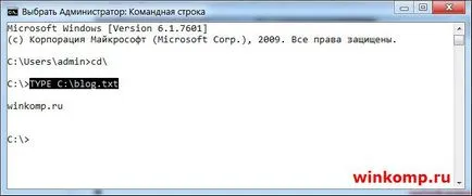 Fișiere - cmd