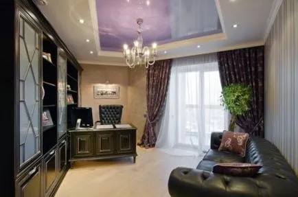 plafon stretch violet combinat cu ceea ce, idei de design interior