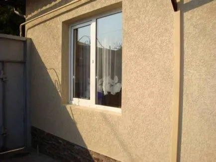 fațade de fațadă ipsos woodworm fotografie de case particulare și tehnologia de desen compoziției decorative (aplicarea de fatada tencuiala decorativa de Tehnologie fără sâmburi) fațade de fațadă ipsos woodworm fotografie de case particulare și tehnologia de desen compoziției decorative