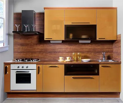 panoul ornamental pentru bucătărie - materialele utilizate și instalarea