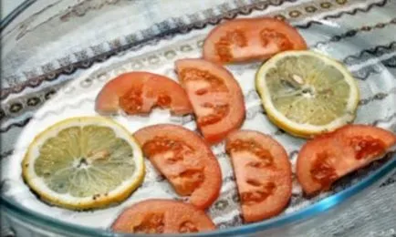 Trout coapte în cuptor