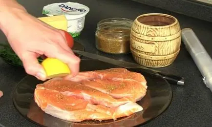 Trout coapte în cuptor