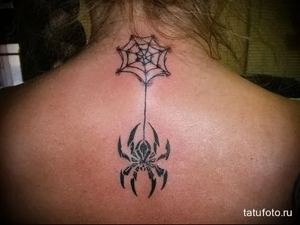Fotografii și tatuaj valoare păianjen (un păianjen va spune) Fotografii și tatuaj valoare păianjen