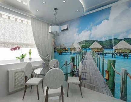 Imagini de fundal pentru bucătărie, ideea de un interior cu o fotografie de o mică bucătărie