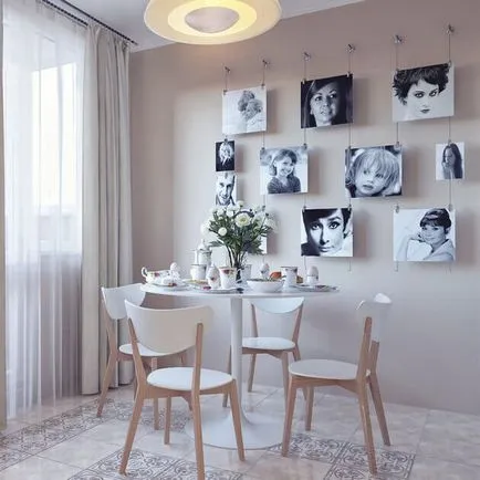 Colaj de fotografii de pe perete fără rame 17 idei bune