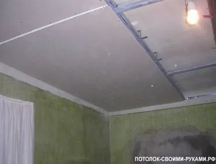 tavan din ghips vor învăța cum să fixați foi (dreapta) tavan din ghips vor învăța cum să fixați foi