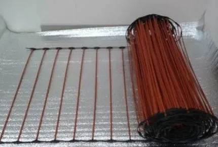 de film infraroșu tipuri de podea caldă, instalare dispozitiv