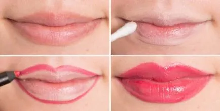 arcul lui Cupidon sau 10 trucuri care va face buzele machiaj perfect, umkra (machiaj) arcul lui Cupidon sau 10 trucuri care va face un make-up buzele perfecte, umkra