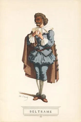 commedia dell'arte Italiană
