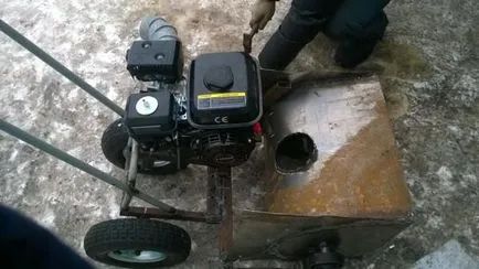 Efectuarea șuruburi de casă pentru snowthrower cu mâinile cum să facă reparații, unitate, cablu și