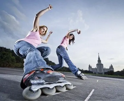 Cum să învețe rapid cum să patină cu rotile, fără ajutorul unui antrenor