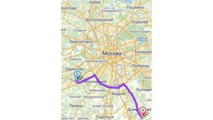Cum se ajunge de la Vnukovo la Domodedovo și vice-versa
