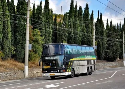 Cum se ajunge la opțiunile Alushta de moduri și o varietate de transport de