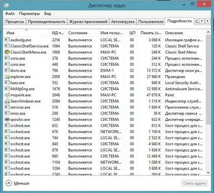 Ce procese pot fi finalizate in Task Manager
