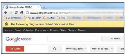 Cum de a stabili un flash glitch undă de șoc în Google Chrome (eșec) Cum de a stabili un flash glitch undă de șoc în Google Chrome