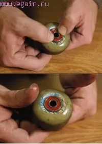 Cum de a schimba lagărele în patina (rulmenți) Cum de a schimba lagărele din patina