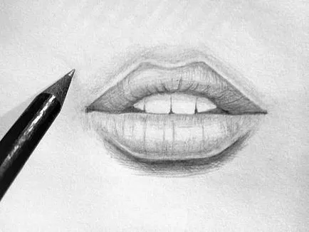 Cum de a desena un tutorial pas cu pas creion de buze pentru începători (cum să atragă o buza pentru incepatori) Cum de a desena un creion de buze tutorial pas cu pas pentru incepatori